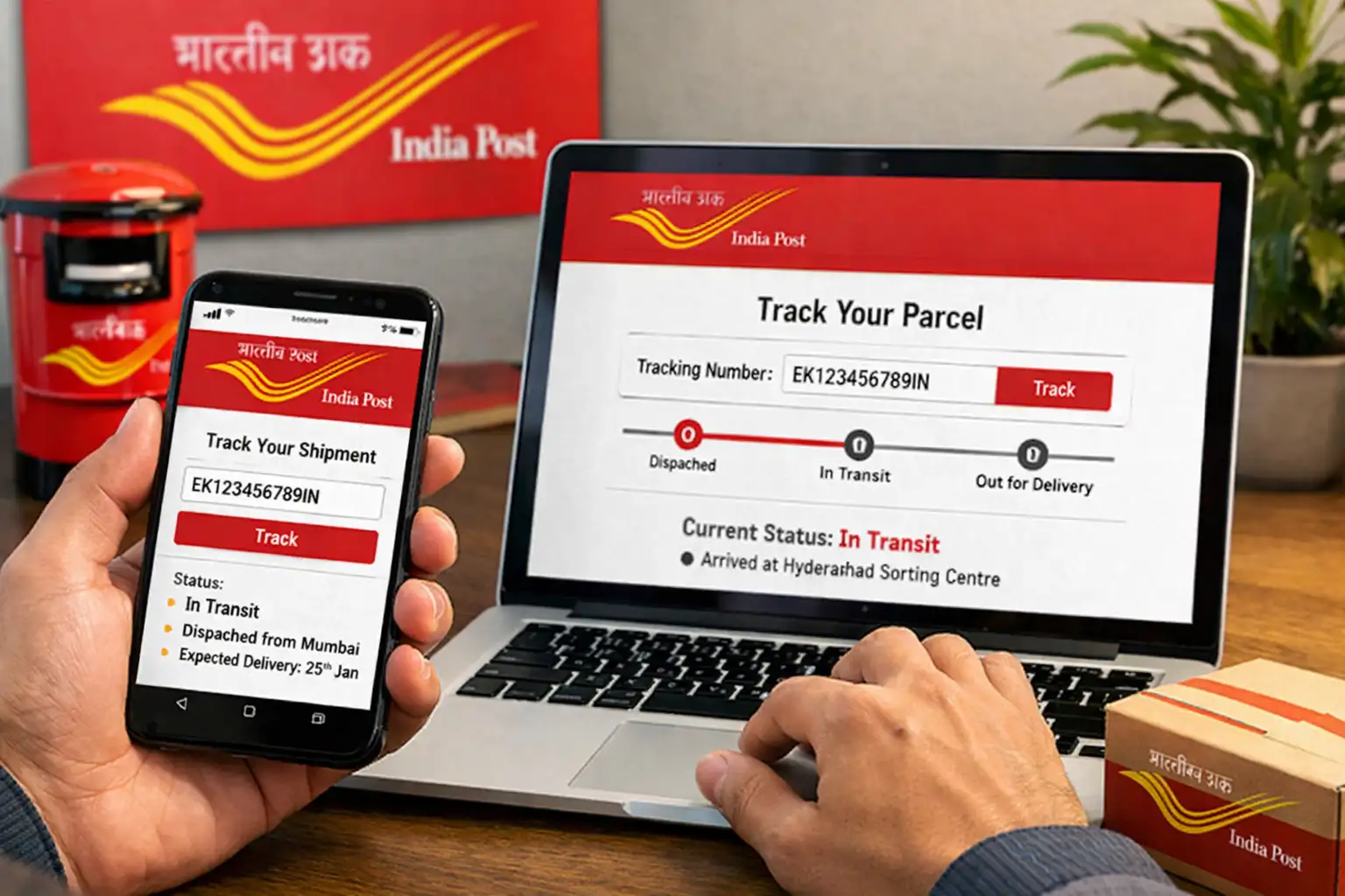 How to track India Post